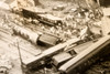 New York Central Train Wreck Huron Ohio Aerial View 1947 AP Wire Photo V39