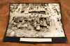 Ledey Oklahoma Tornado Damage Aerial View 16x14 1947 AP Wire Photo V31