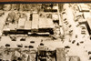 Ledey Oklahoma Tornado Damage Aerial View 16x14 1947 AP Wire Photo V31
