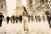 American Legion Parade Fifth Avenue New York Confetti 1947 AP Wire Photo V38