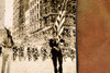 American Legion Parade Fifth Avenue New York Confetti 1947 AP Wire Photo V38