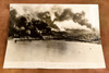 1947 Texas City Disaster Explosion Fires 13⅜×10 AP Wire Photo V30