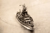 USS Iowa Battleship San Francisco Bay 16×10¾ Maritime Day 1947 AP Wire Photo V37