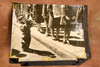 Boy Films Newark Strike Picket with Graflex Press Camera 1947 AP Wire Photo V31