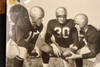 Northwestern Navy Backfield Practice Whidbey Island 8½×8¼ 1947 AP Wire Photo V32