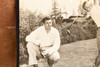 Johnny Bulla Gives Son Golf Lesson Esmeralda Open 8¾x8⅜ 1947 AP Wire Photo V32