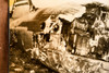 United Airlines DC-4 Crash Wreckage No Survivors 8x7¾ 1947 AP Wire Photo V38