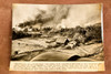 Maine Forest Fires Near Newfield Aerial View 8¼ x 6¼ 1947 AP Wire Photo V34