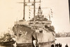 USS Mount Olympus Returns From Antarctic Expedition 5¼x7⅜ 1947 AP Wire Photo V33