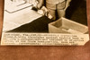 Typhoid Vaccination Child Red Cross Miami 6⅜x9 1947 AP Wire Photo V36