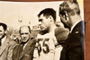 General Dwight Eisenhower Kansas State Football 8x7⅝ 1947 AP Wire Photo V38