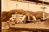 Funeral Ship Honda Knot Under Golden Gate 8¼x6⅛ 1947 AP Wire Photo V38
