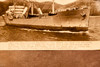 Funeral Ship Honda Knot Under Golden Gate 8¼x6⅛ 1947 AP Wire Photo V38
