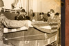 WWII Dead Soliders Casket Prepared for Shipment 9x8 1947 AP Wire Photo V36