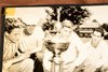 National Caddie Championship Trophy 8½x7½ 1947 AP Wire Photo V37