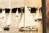 Presidents Cup Regatta Potomac River Comet Sailboats 9x7¾ 1947 AP Wire Photo V38