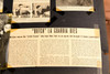 Fiorello La Guardia NYC Mayor Tribute 18¾x23 1947 AP Wire Photo Display V36