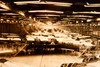Convair B-36 Bomber Assembly Line Fort Worth 7¾x6¼ 1947 AP Wire Photo V39