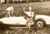 Cliff Bergere Indianapolis 500 Race Car Crash 8¼x8 1947 AP Wire Photo V38