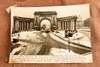 Manhattan Bridge Snow Emergency Traffic 7⅜x5¼ 1947 AP Wire Photo V39