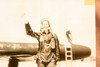 Turner Caldwell D-558 SkyStreak Plane Speed Record 8¼x7 1947 AP Wire Photo V31