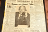 1949 Pittsburgh Post-Gazette Plane Crash Mayor Lawrence Front Page 18¾x23 V32