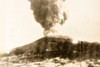 Mt Purace Pasto Colombia Volcano Eruption 5¼ x 8½ 1947 AP Wire Photo V39
