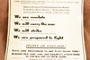 Fighters for Freedom of Israel London Leaflet 6½x8¾ 1947 AP Wire Photo V30