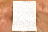 Abraham Lincoln Letter to Mary Lincoln 1863 6⅜x8⅞ 1947 AP Wire Photo V34