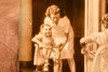 Sandra Kudla Child Amputee Rides Tricycle Michigan 6¾x9 1947 AP Wire Photo V35