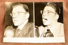 Ronald Reagan George Murphy HUAC Testimony 8½x6¼ 1947 AP Wire Photo V34