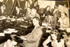 Sen Homer Ferguson Questions Hughes Publicity Man 9½x7½ 1947 AP Wire Photo V30