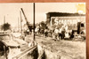 Scioto River Bridge Lightning Collapse Columbus OH 5¼x7⅛ 1947 AP Wire Photo V34