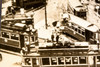 Basel Switzerland Five Tram Crash Aeschenplatz 8⅞x6¼ 1947 AP Wire Photo V34