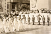 Stalin Sports Parade Belgrade Yugoslavia 8x6¼ 1947 AP Wire Photo V36