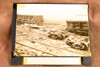 Fatal Train Wreck Runaway Cars Columbus OH 8¾x7¼ 1947 AP Wire Photo V35