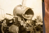 Chicago North Western Train Explosion Lake Preston 8¾x8 1947 AP Wire Photo V34