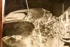 Train Auto Crash Denver Family Killed 8⅜x6½ 1947 AP Wire Photo V33
