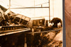 Train Derailment Wreck Pennsylvania Railroad NJ 7x6¼ 1947 AP Wire Photo V30