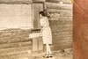 Woman Strangled in Log Cabin Tall Timbers MD 7⅛ x 5¼ 1947 AP Wire Photo V35