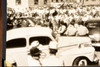 Georgia Murder Trial Lynching Mob Crowd Courthouse 7⅝x7⅞ 1947 AP Wire Photo V34