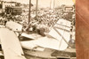 Plane Crashes in Philadelphia Street Killing 1 1947 7⅞x6¼ AP Wire Photo V34