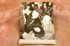 Widow Collapses at Triple Funeral Chicago 6½x9 1947 AP Wire Photo V30