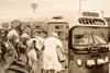 Blakely Island Hurricane Evacuation Mobile AL 8¼x7¾ 1947 AP Wire Photo V39