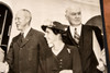 Dwight Eisenhower Bids Patterson Farewell 8⅜x7⅝ 1947 AP Wire Photo V30