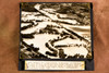 Rutland Vermont Flash Flood Aerial 6½x6¼ 1947 AP Wire Photo V33