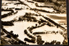 Rutland Vermont Flash Flood Aerial 6½x6¼ 1947 AP Wire Photo V33