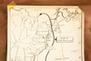 Atlantic Hurricane Course Map 6⅝x9½ 1947 AP Wire Photo V31
