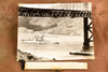 Crane Ship USS Kearsarge Golden Gate Bridge 8¼x6½ 1947 AP Wire Photo V35