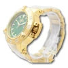 Invicta Subaqua Noma III 50mm Quartz Diver 500m Green Dial Gold Tone Date NEW